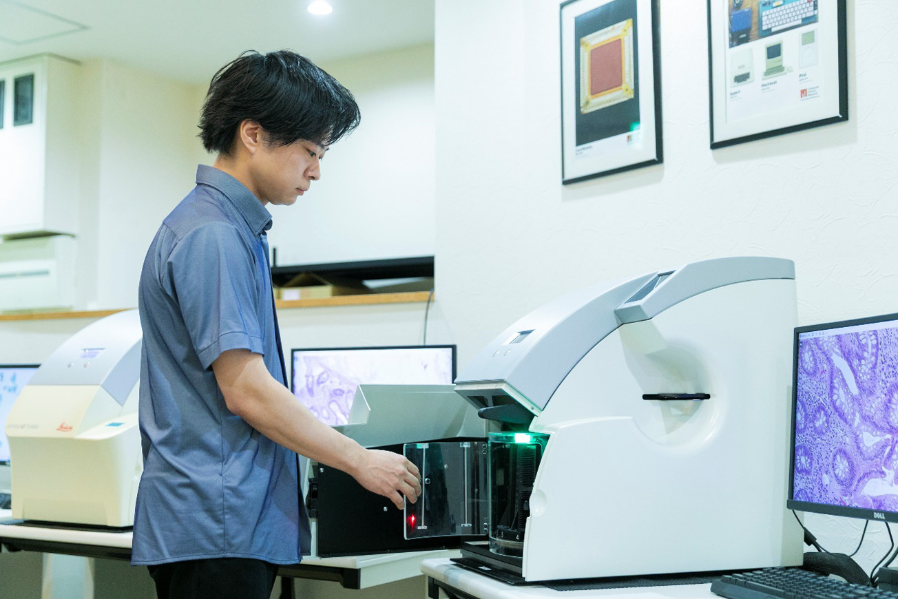 飯塚 統 研究風景